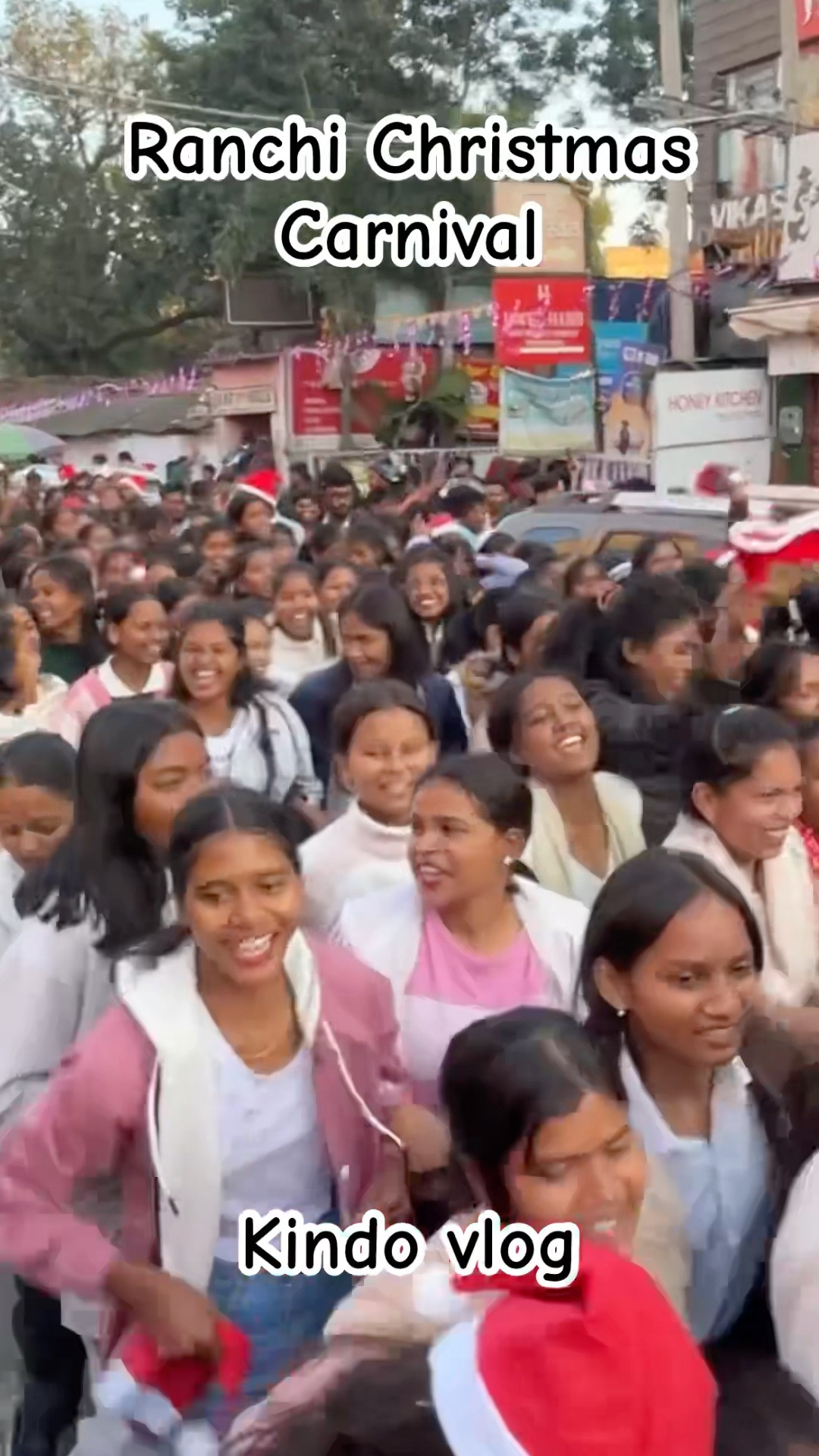Ranchi Christmas Carnival 2024 , क्रिसमस शोभा यात्रा/video158